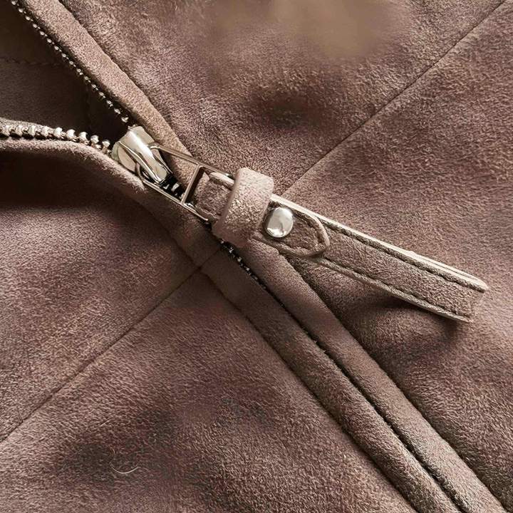 Veste en daim Montréal